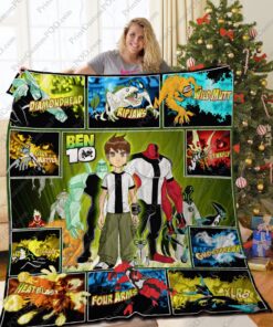 Buy Ben 10 Quilt Blanket & Quilt Bedding Set