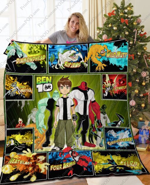 Buy Ben 10 Quilt Blanket & Quilt Bedding Set