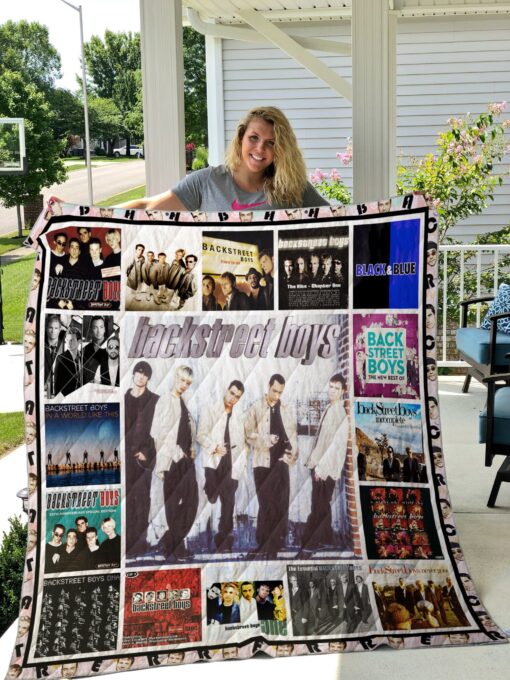 Buy Backstreet Boys Cover Poster Quilt Blanket & Quilt Bedding Set Ver 3