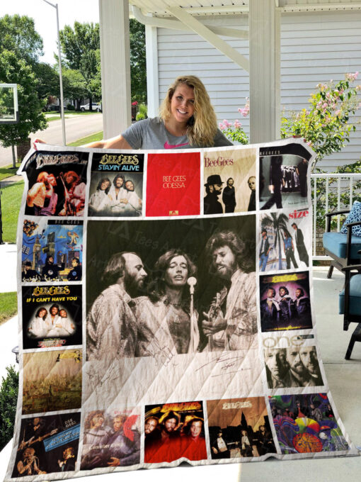 Buy Bee Gees Quilt Blanket & Quilt Bedding Set 01000