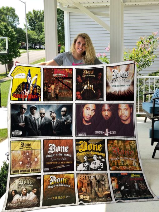 Buy Bone Thugs-N-Harmony Quilt Blanket & Quilt Bedding Set