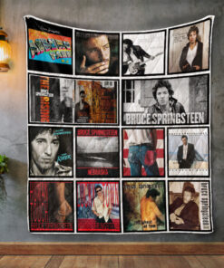 Buy Bruce Springsteen Album Covers Quilt Blanket & Quilt Bedding Set