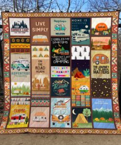 Buy Camping Adventure Is Calling And I Must Go Quilt Blanket & Quilt Bedding Set Great Customized Blanket Gifts For Birthday Christmas Thanksgiving