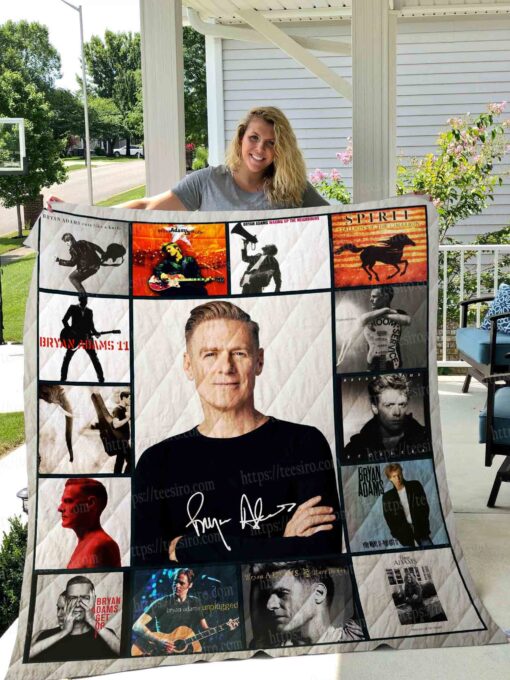 Buy Bryan Adams Quilt Blanket & Quilt Bedding Set 01