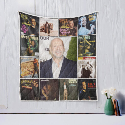 Buy Bruce Willis Quilt Blanket & Quilt Bedding Set