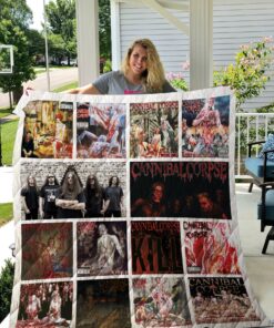 Buy Cannibal Corpse Albums Quilt Blanket & Quilt Bedding Set For Fans Ver 14