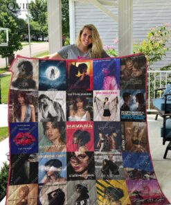 Buy Camila Cabello Albums Quilt Blanket & Quilt Bedding Set For Fans Ver 25