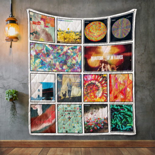 Buy Caribou Album Covers Quilt Blanket & Quilt Bedding Set