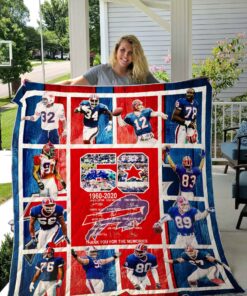 Buy Buffalo Bills Quilt Blanket & Quilt Bedding Set M02