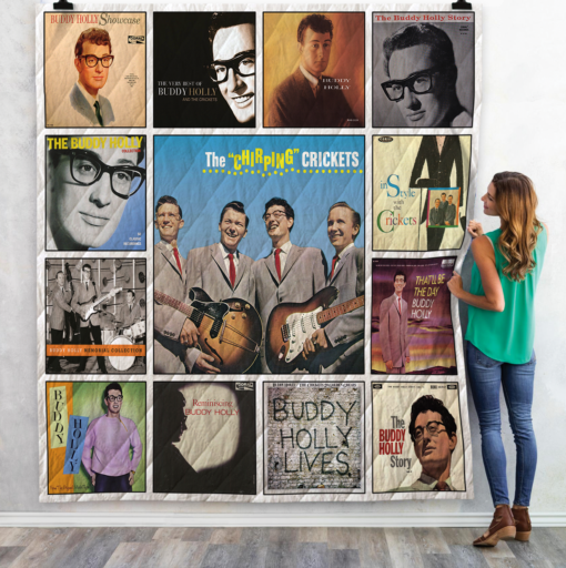 Buy Buddy Holly Quilt Blanket & Quilt Bedding Set 02