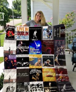 Buy Bruce Springsteen Live Albums Quilt Blanket & Quilt Bedding Set For Fans