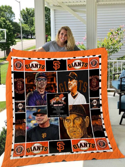 Buy Bruce Bochy Quilt Blanket & Quilt Bedding Set