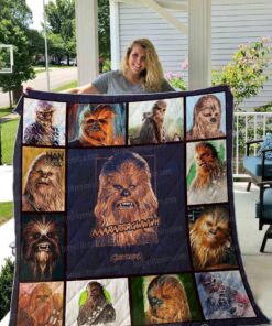 Buy Chewbacca Quilt Blanket & Quilt Bedding Set 01