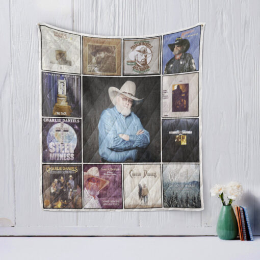 Buy Charlie Daniels Style 2 Quilt Blanket & Quilt Bedding Set