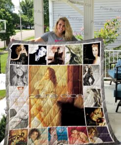 Buy Celine Dion Albums Cover Poster Quilt Blanket & Quilt Bedding Set Ver 3