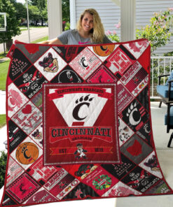 Buy Cincinnati Bearcats Quilt Blanket & Quilt Bedding Set