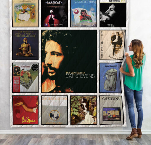 Buy Cat Stevens Albums Quilt Blanket & Quilt Bedding Set 01