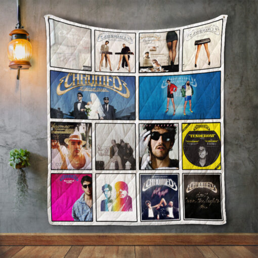 Buy Chromeo Album Covers Quilt Blanket & Quilt Bedding Set