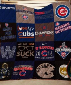 Buy Chicago Cubs All Season Plus Size Quilt Blanket & Quilt Bedding Set