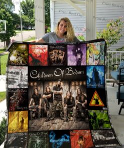 Buy Children Of Bodom Albums Cover Poster Quilt Blanket & Quilt Bedding Set