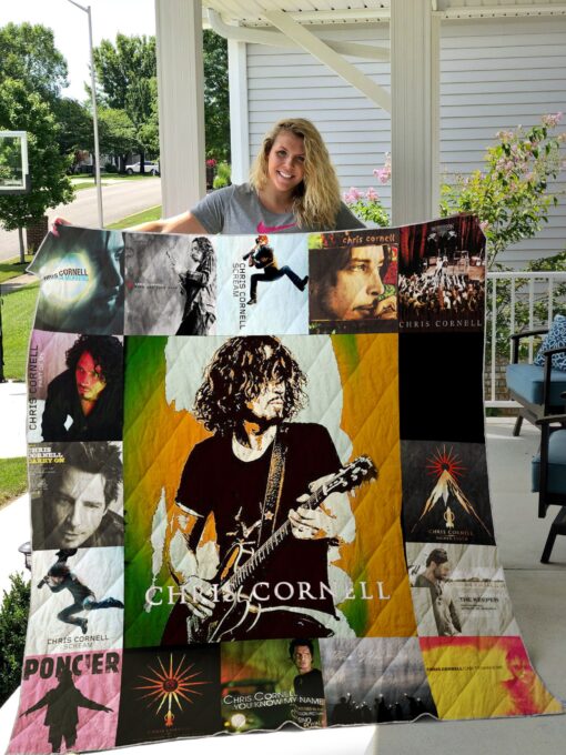 Buy Chris Cornell Style 2 Quilt Blanket & Quilt Bedding Set