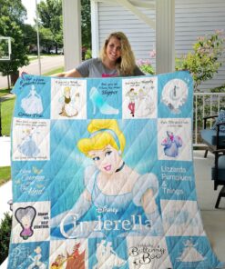 Buy Cinderella Quilt Blanket & Quilt Bedding Set For Fans