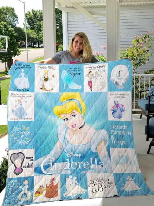 Buy Cinderella Quilt Blanket & Quilt Bedding Set For Fans