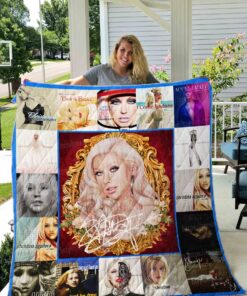 Buy Christina Aguilera Quilt Blanket & Quilt Bedding Set 02