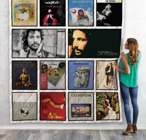 Buy Cat Stevens Albums Quilt Blanket & Quilt Bedding Set 02