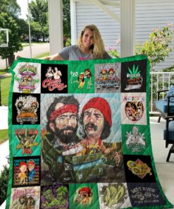 Buy Cheech And Chong Poster Quilt Blanket & Quilt Bedding Set - Meteew