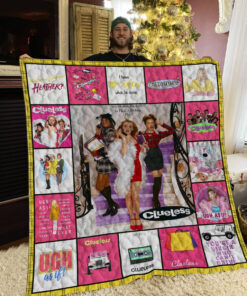 Buy Clueless Poster Quilt Blanket & Quilt Bedding Set