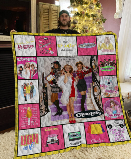 Buy Clueless Poster Quilt Blanket & Quilt Bedding Set