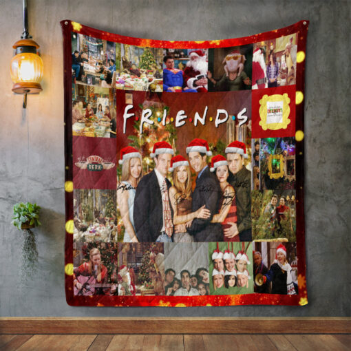 Buy Christmas With Friends Tv Show Quilt Blanket & Quilt Bedding Set