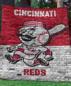 Buy Cincinnati Reds Quilt Blanket & Quilt Bedding Set Sleepy