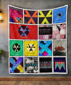 Buy Chvrches Album Covers Quilt Blanket & Quilt Bedding Set