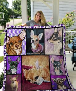 Buy Chihuahua Lay In The Bed Quilt Blanket & Quilt Bedding Set Great Customized Blanket Gifts For Birthday Christmas Thanksgiving