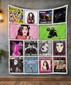 Buy Charli Xcx Album Covers Quilt Blanket & Quilt Bedding Set