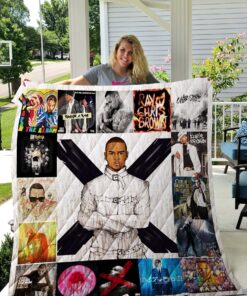 Buy Chris Brown Albums Quilt Blanket & Quilt Bedding Set