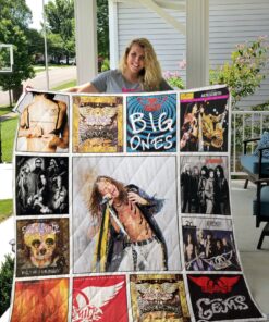 Buy Character Aerosmith Steven Tyler Quilt Fans Quilt Blanket & Quilt Bedding Set