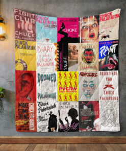 Buy Chuck Palahniuk Books Quilt Blanket & Quilt Bedding Set