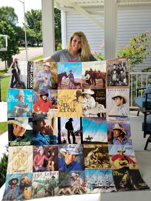 Buy Chris Ledoux Albums Quilt Blanket & Quilt Bedding Set For Fans Ver 25