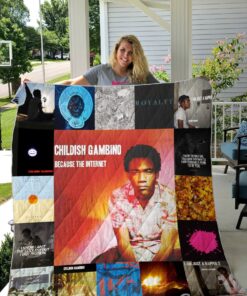 Buy Childish Gambino Quilt Blanket & Quilt Bedding Set For Fans Ver 17