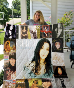 Buy Cher Albums Quilt Blanket & Quilt Bedding Set For Fans Ver 17