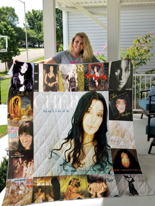 Buy Cher Albums Quilt Blanket & Quilt Bedding Set For Fans Ver 17