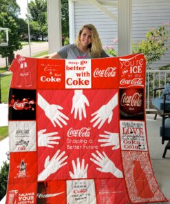 Buy Coca-Cola Quilt Blanket & Quilt Bedding Set