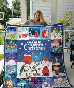 Buy Charlie Brown Christmas Poster Cover Quilt Blanket & Quilt Bedding Set