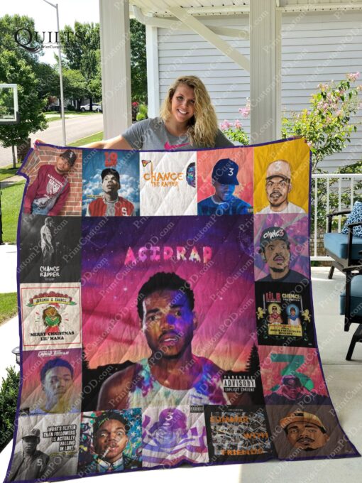 Buy Chance The Rapper Quilt Blanket & Quilt Bedding Set For Fans Ver 17