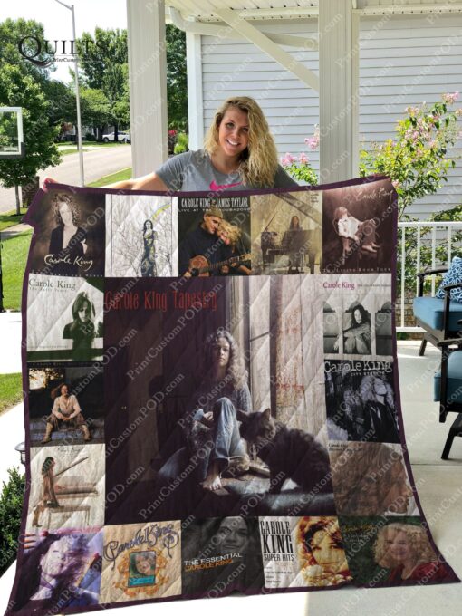 Buy Carole King Albums Quilt Blanket & Quilt Bedding Set For Fans Ver 17