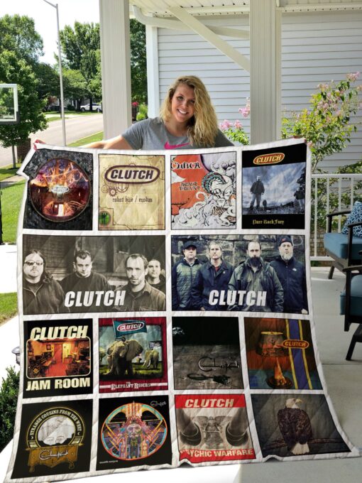 Buy Clutch Band Albums Quilt Blanket & Quilt Bedding Set 01