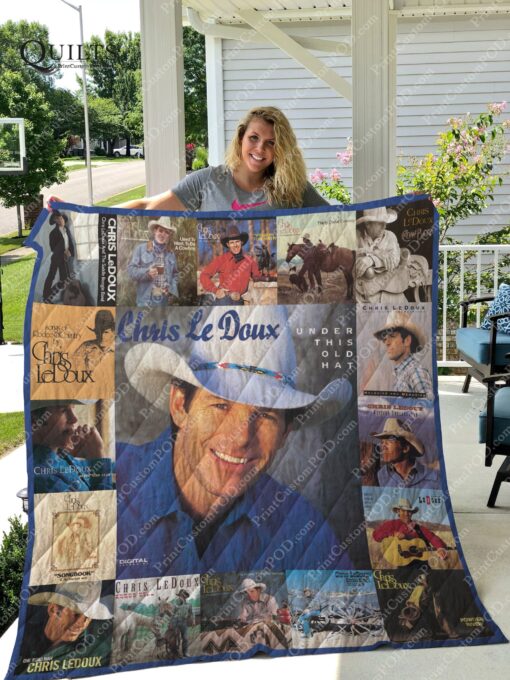 Buy Chris Ledoux Albums Quilt Blanket & Quilt Bedding Set For Fans Ver 17